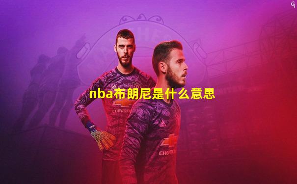 nba布朗尼是什么意思